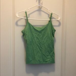 Light Green Spaghetti-Strap Camisole